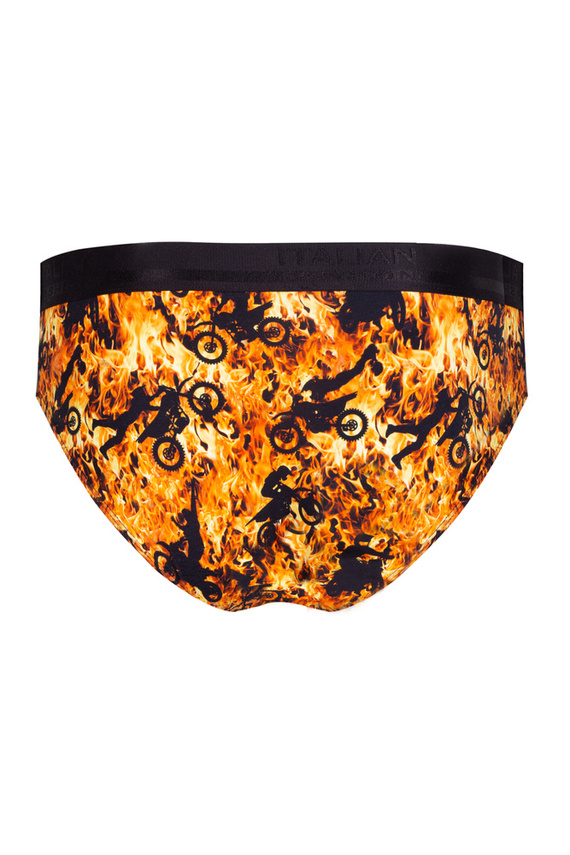 Caldo férfi alsónadrág Italian Fashion - tűzoltó mintás