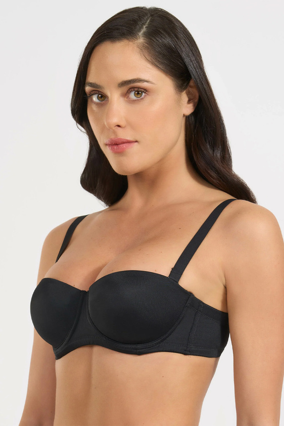 391 Melltartó Bandeau Nero Selene Merevítővel Állítható Pántokkal