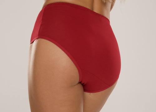 018 Sara Magas szárú alsónadrág De lafense - bordó