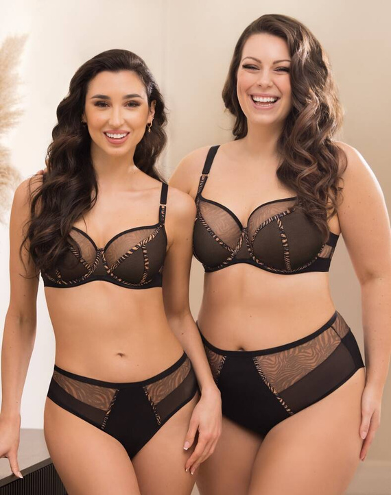 K 879 Gisel Soft melltartó Gorsenia fekete