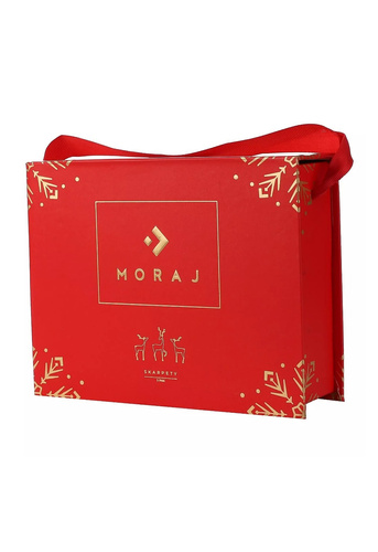 Zokni CSLS450-001 Moraj fekete- ünnepi dobozos zokni fényes zoknikkal