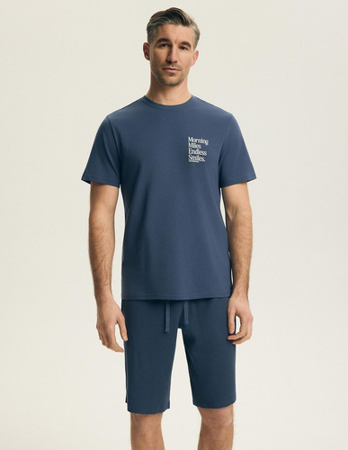 Henderson 44605 Play férfi pizsama pamut rövid ujj rövidnadrág