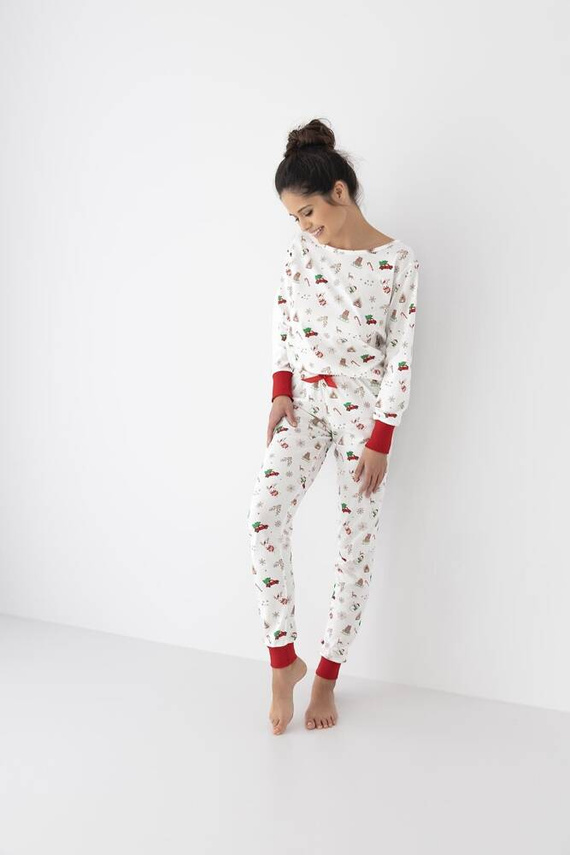 Samantha Sensis női pizsama -ecru színű