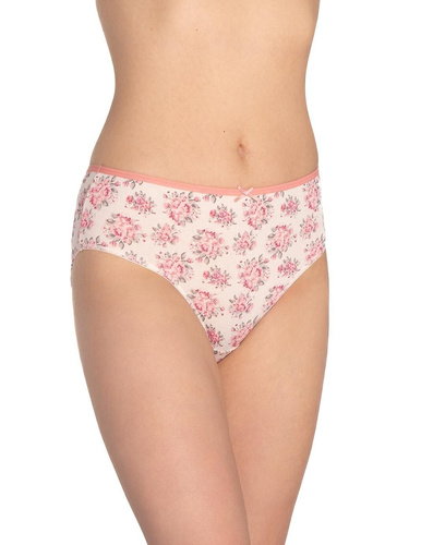 L-122BI-62 Lama női bugyi 3 csomag, pamut, klasszikus szabás szürke ekrü bordó bordó