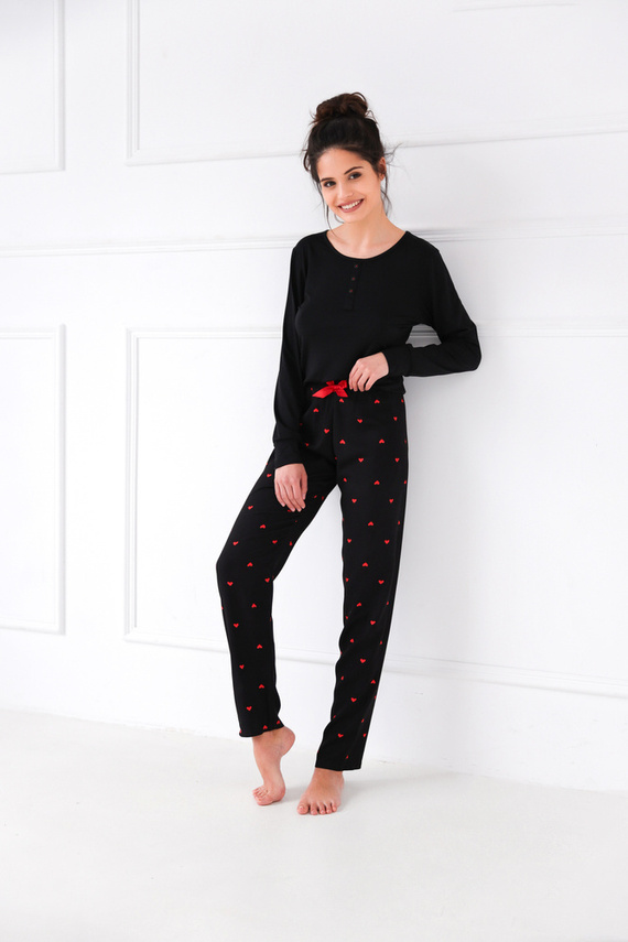 Eternity Sensis női pizsama - fekete