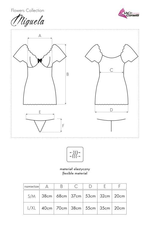 Miguela LC 30028 Női kétrészes szett LivCo Corsetti Fashion LivCo Corsetti Fashion