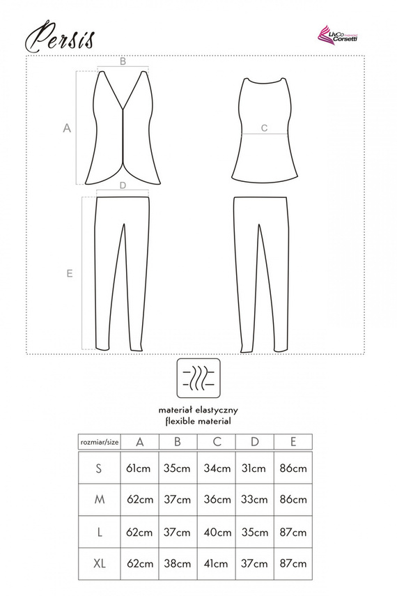 Persis LC 90042-1 LivCo Corsetti Fashion női pizsama