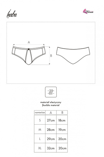 Inaba White LC 6055 LivCo Corsetti Fashion női bugyi - fehér