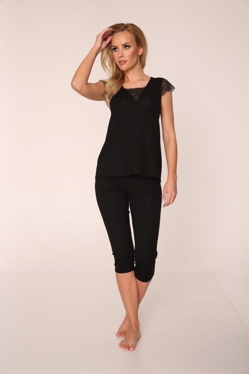 341 Fanny női pizsama Forex - fekete