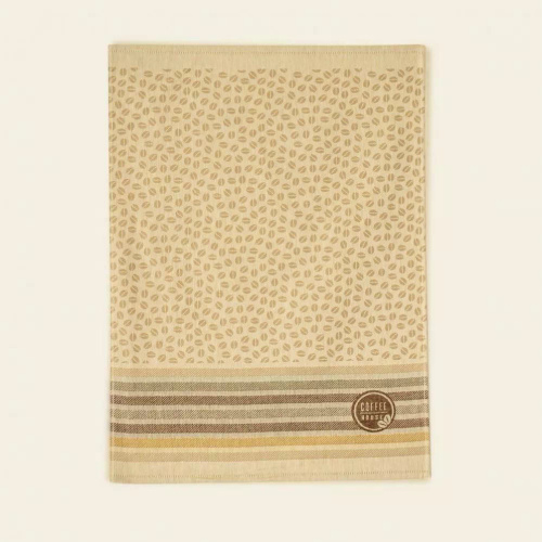 Grain 9646/1 Konyharuha Zwoltex Coffee | Bézs, pamut, stílusos, elegáns