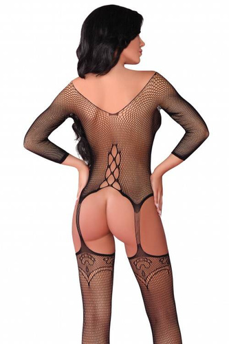 Dalitso LC 17287 Bodystocking body harisnyával LivCo Corsetti