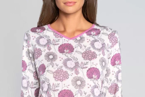 Női pizsama hosszú ujjú, nadrág Lobelia Italian Fashion -