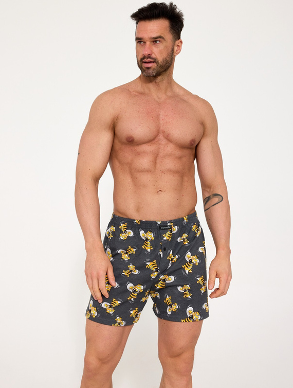 001/187 011/187 Hornet Férfi Cornette Classic Boxer Shorts - 100% pamut, laza szabás, gombos nyitás, mindennapi kényelem