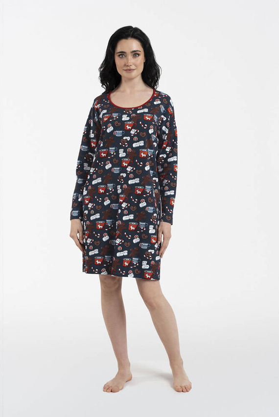 Makala hálóing Olasz divat - print