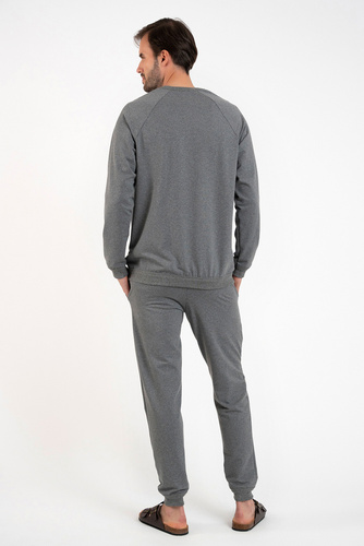 Hektor Italian Fashion férfi szett - közepes színű melange