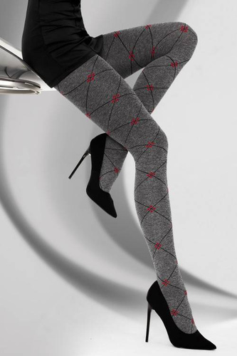 Lirana 40 den Melange/Vörös harisnya LivCo Corsetti LivCo Corsetti