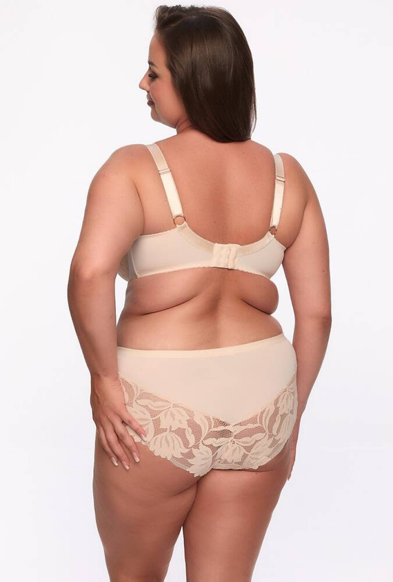 BSM 1134 Keto Félpárnás melltartó (félig puha) Maxi Gaia - bézs színű