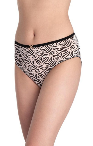 L-122BI-64 Női pamut bikinialsó, klasszikus, 3 darabos csomagolásban