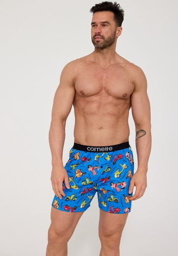 001/187 011/187 Hornet Férfi Cornette Classic Boxer Shorts - 100% pamut, laza szabás, gombos nyitás, mindennapi kényelem
