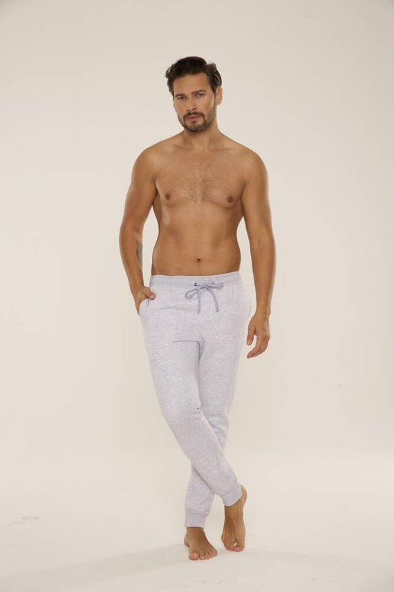 813 Indigo Férfi edzőruha a De Lafense-től - világos melange