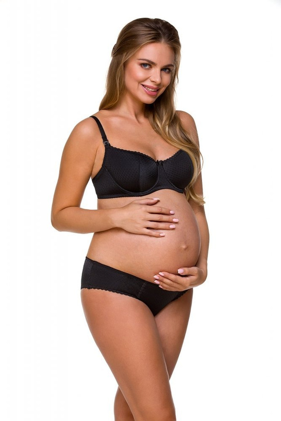 1381 Lupoline szoptatós melltartó - fekete