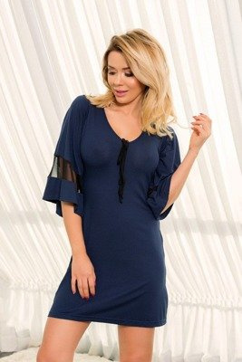 Basilan Halka Kalimo női hálóing - tengerészkék