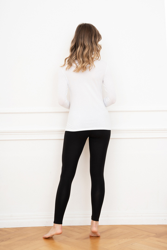 Ibiza blúz Női hosszú ujjú olasz divat - fehér