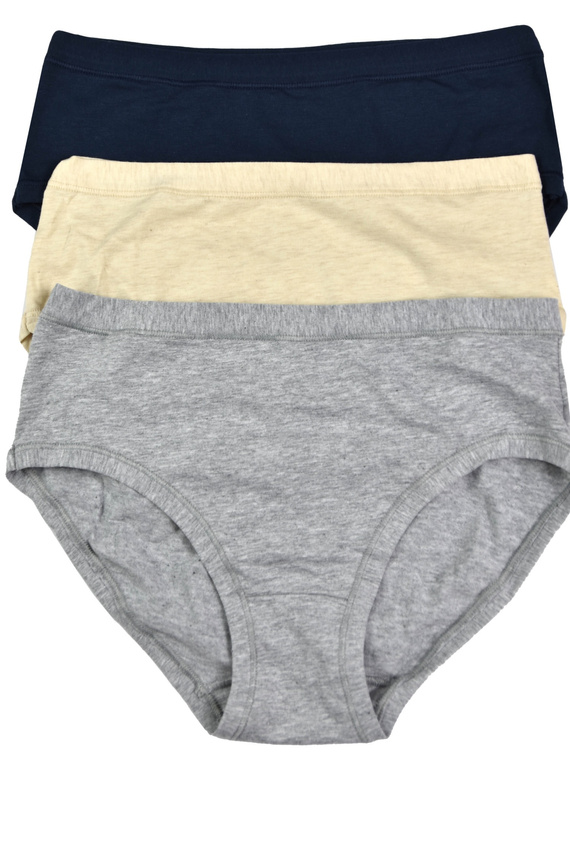 3363 MIDI-1H100 Cotonella MIDI bugyi 3 csomag - pamut, kényelmes, klasszikus szabású