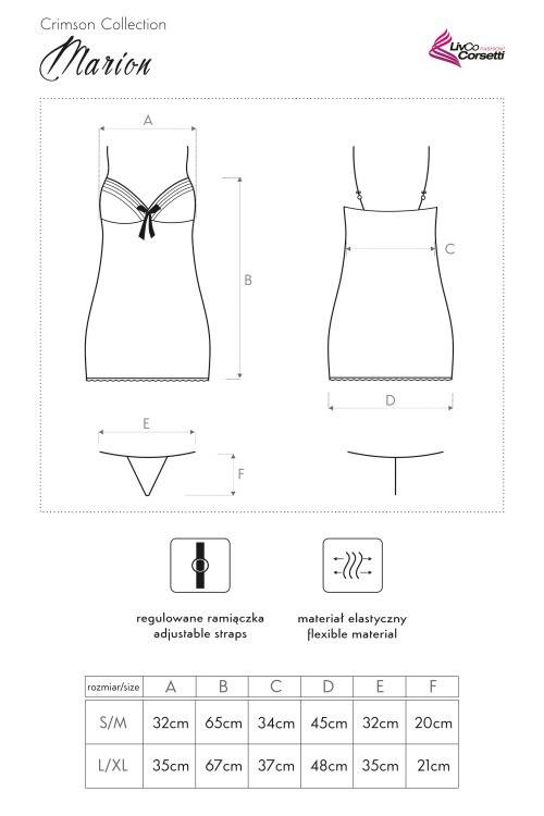 Marion LC 90255 Női kétrészes szett LivCo Corsetti Fashion LivCo Corsetti Fashion