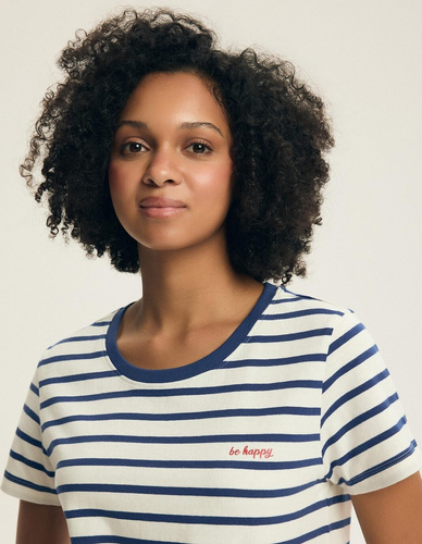 Női pizsama 45316 Eulana 100% pamut 7/8 nadrág