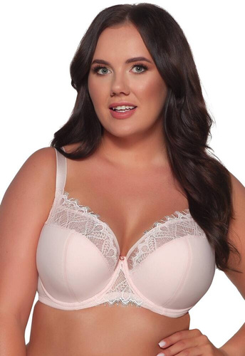 2076 Ava rózsaszín, félig párnázott maxi melltartó