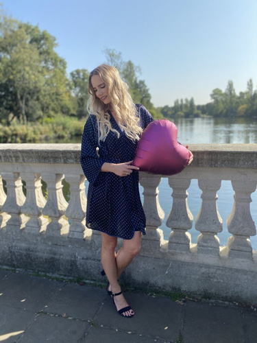 370 Laurine Forex női köntös - sötétkék