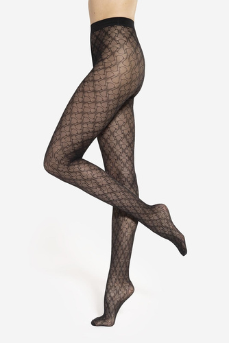 Arabesca 06 Harisnyanadrág Gatta - 40 den, dekoratív mintás, matt