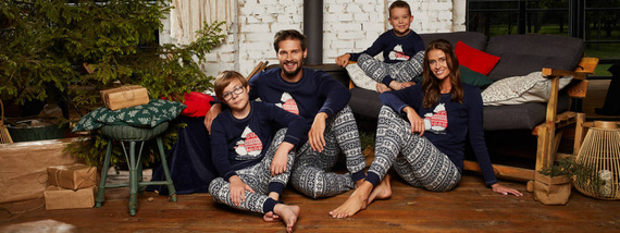 Arktyka Férfi pizsama Olasz divat - tengerészkék