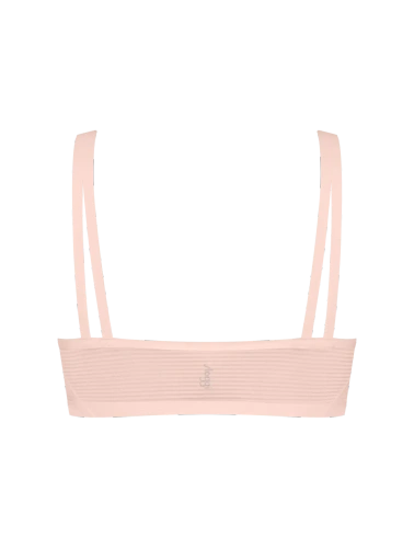 sloggi ZERO Feel Air varrásmentes bralette, könnyű és légáteresztő cherry pink