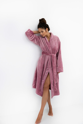 Chana női fürdőköpeny Sensis heather - elegáns és kényelmes, puha anyagból készült