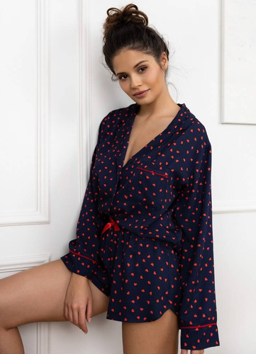 Maisie Sensis női pizsama - tengerészkék