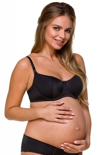 1381 Lupoline szoptatós melltartó - fekete