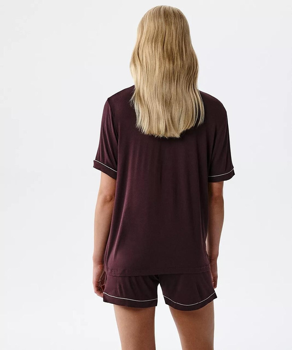 Atlantic NLP-496 női pizsama modal anyagból gombos felsővel és shorttal