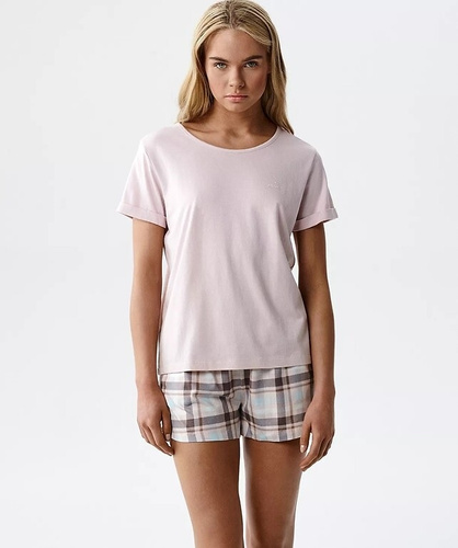 Atlantic NLP-512 női pizsama modal és pamut shorttal zsebekkel