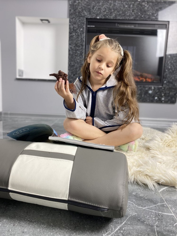 374 / 375 Desiree gyermek fürdőköpeny - szürke