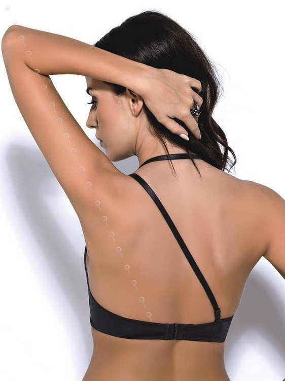 G025 Gorsenia koktélmelltartó - Fekete