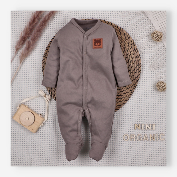 Nini baba rugdalózó Balloon Friends 100% bio pamut – újszülötteknek