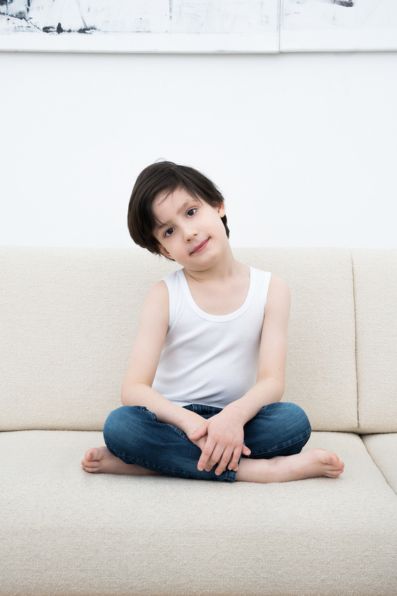 Tomi mellény fiúknak, széles váll olasz divat - fehér