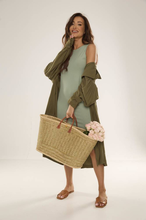 707 Freya Női ruha De Lafense - borsó