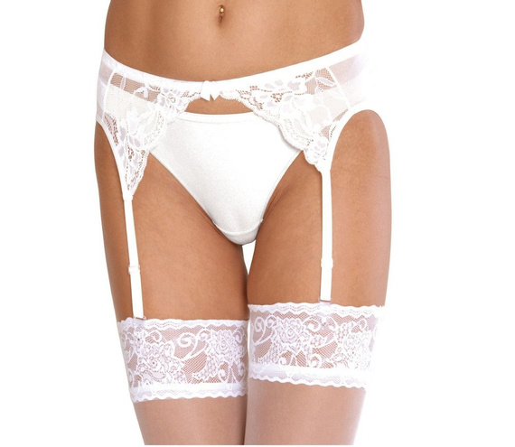 136 Forex harisnyatartó öv - fehér