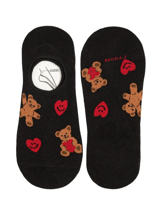 CDB200-140 Moraj női balerinák - Kényelmes balerinák szilikon sarokkal és lapos varrásokkal