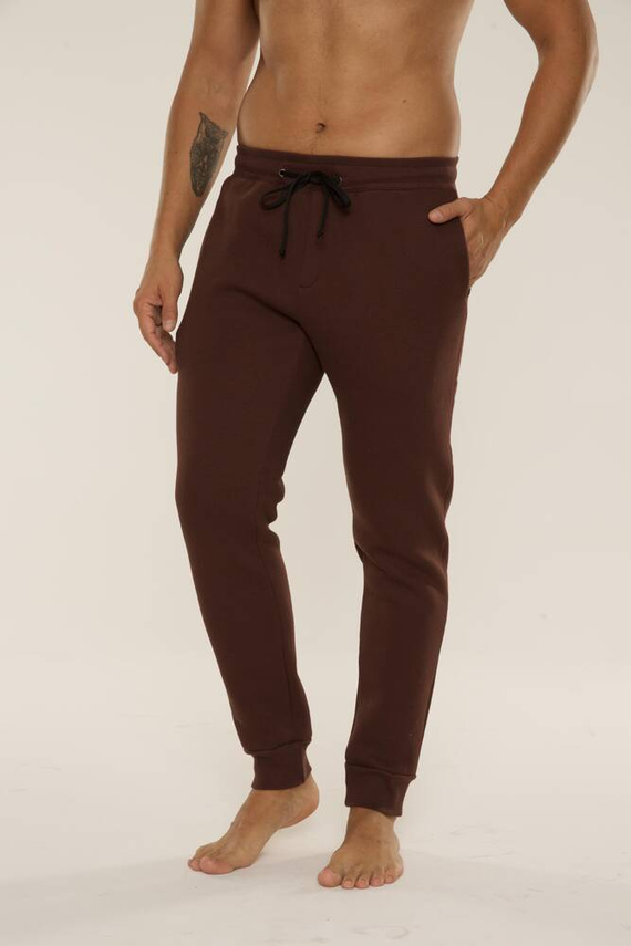 813 Indigo Férfi edzőruha a De Lafense-től - csokoládé