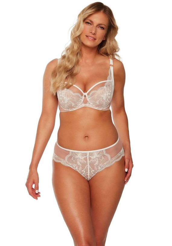 BS 1242 Luiza Gaia félpárnás melltartó - ekrü színben