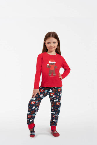 Makala Gyermek pizsama Italian Fashion - piros/print